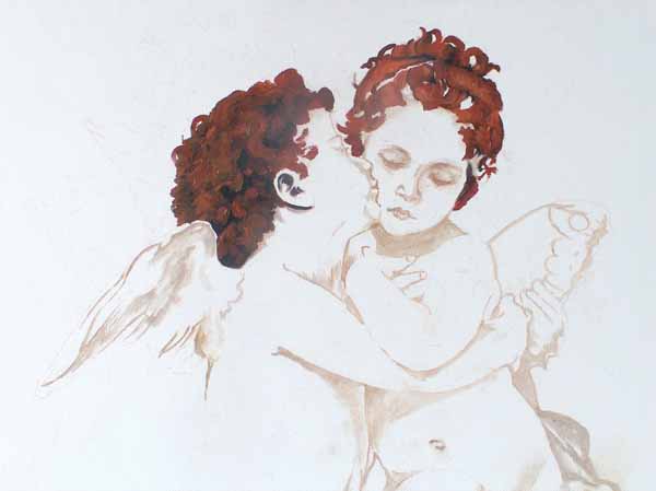reproduction de peinture Anges
